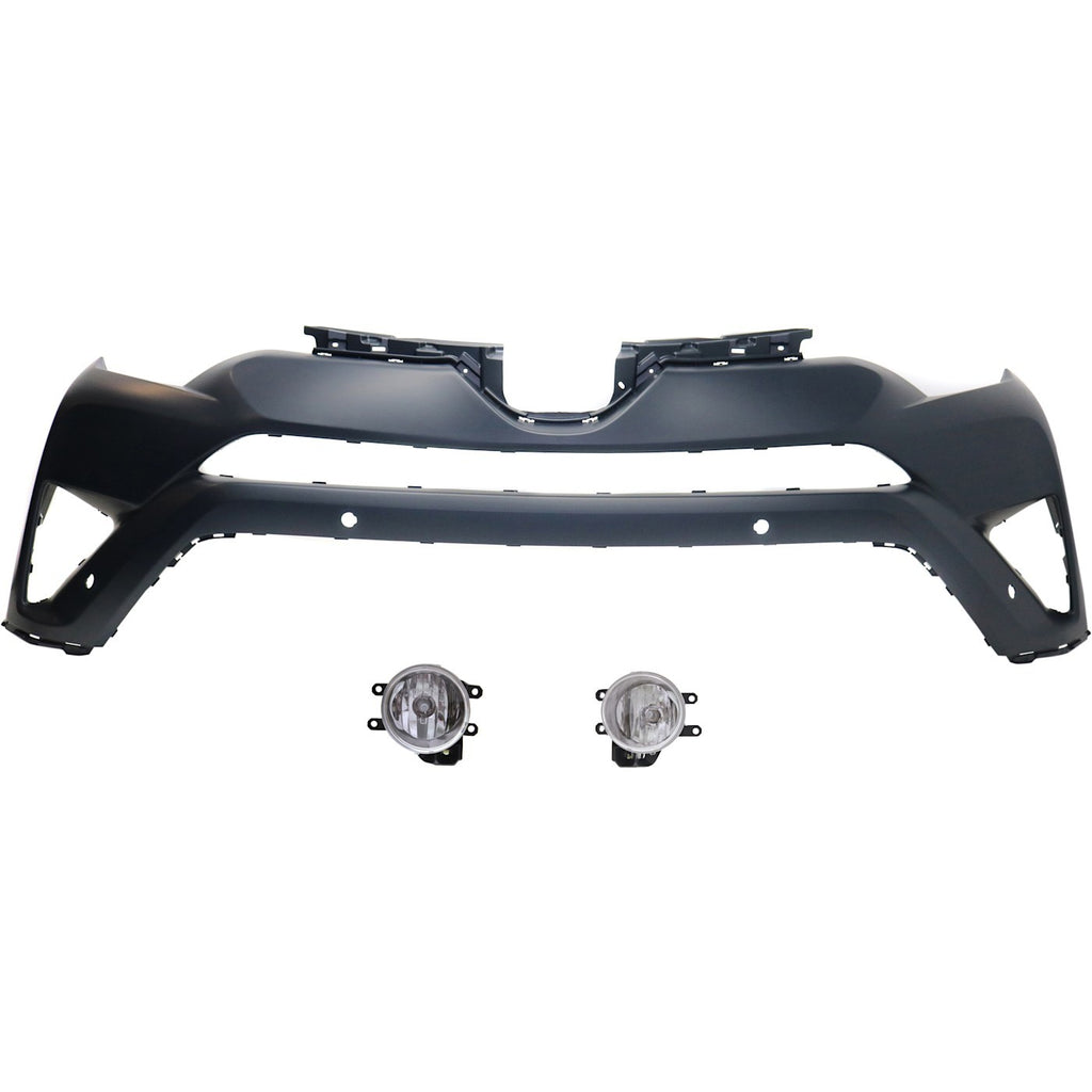 2016-2018 Toyota RAV4 Bumper Cover - Front, CAPA Certified (521190R915)