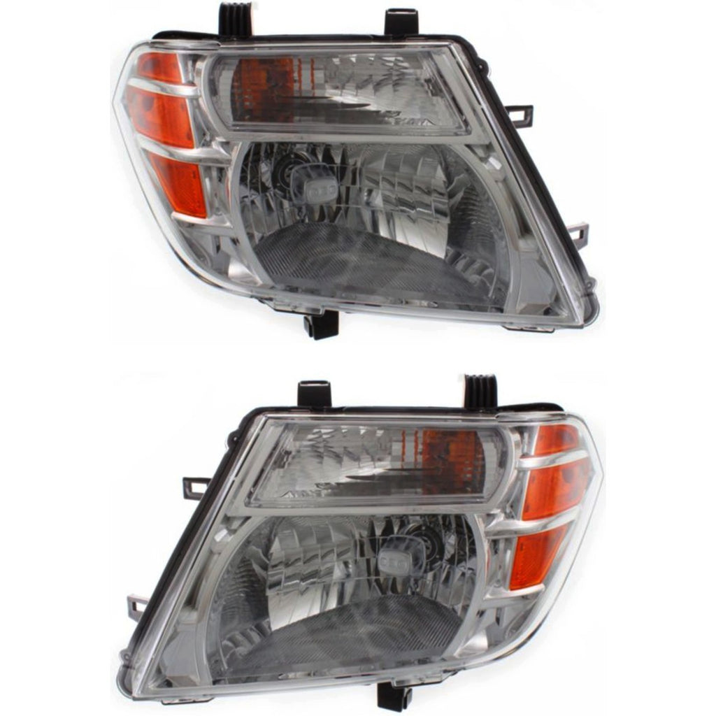 2008-2012 Nissan Pathfinder Headlights - Left & Right, w/ Bulbs (26060ZS00A)