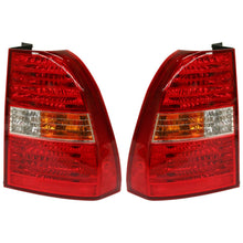 Load image into Gallery viewer, 2005-2010 Kia Sportage Tail Lights - Halogen, w/ Bulbs, CAPA Certified (924021F021)