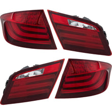 Load image into Gallery viewer, 2011-2013 BMW 5 Series Tail Lights - Driver &amp; Passenger Side, Inner &amp; Outer (63217203232)