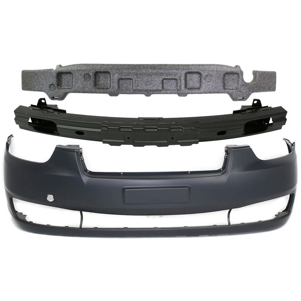 2006-2011 Hyundai Accent Bumper Cover - Front, 3-Piece (865111E010)
