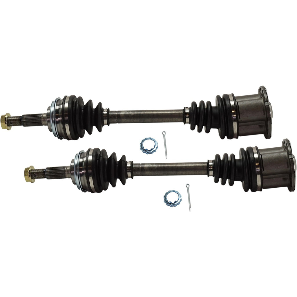 1983-1991 Toyota Camry & Celica CV Axles - Front, Driver & Passenger Side (16551701)