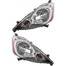 Load image into Gallery viewer, 2009-2011 Honda Fit Headlights - Halogen, Left &amp; Right, w/ Bulbs (33150TK6A11)