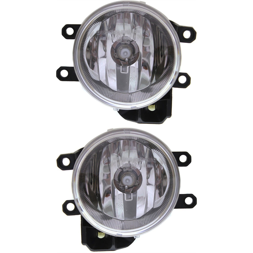2017-2023 Toyota Fog Lights - Left & Right, w/ Bulbs, CAPA Certified (8121002160)
