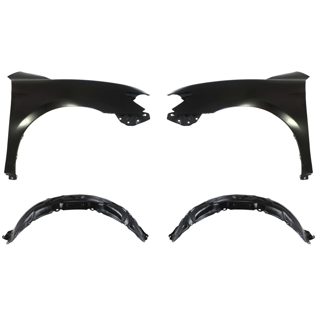 2007-2011 Toyota Camry Fender Liners - Front, Left & Right (5380106110)