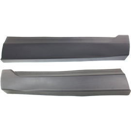 2015-2023 Ford Edge Front Door Molding & Beltlines - Textured, Black