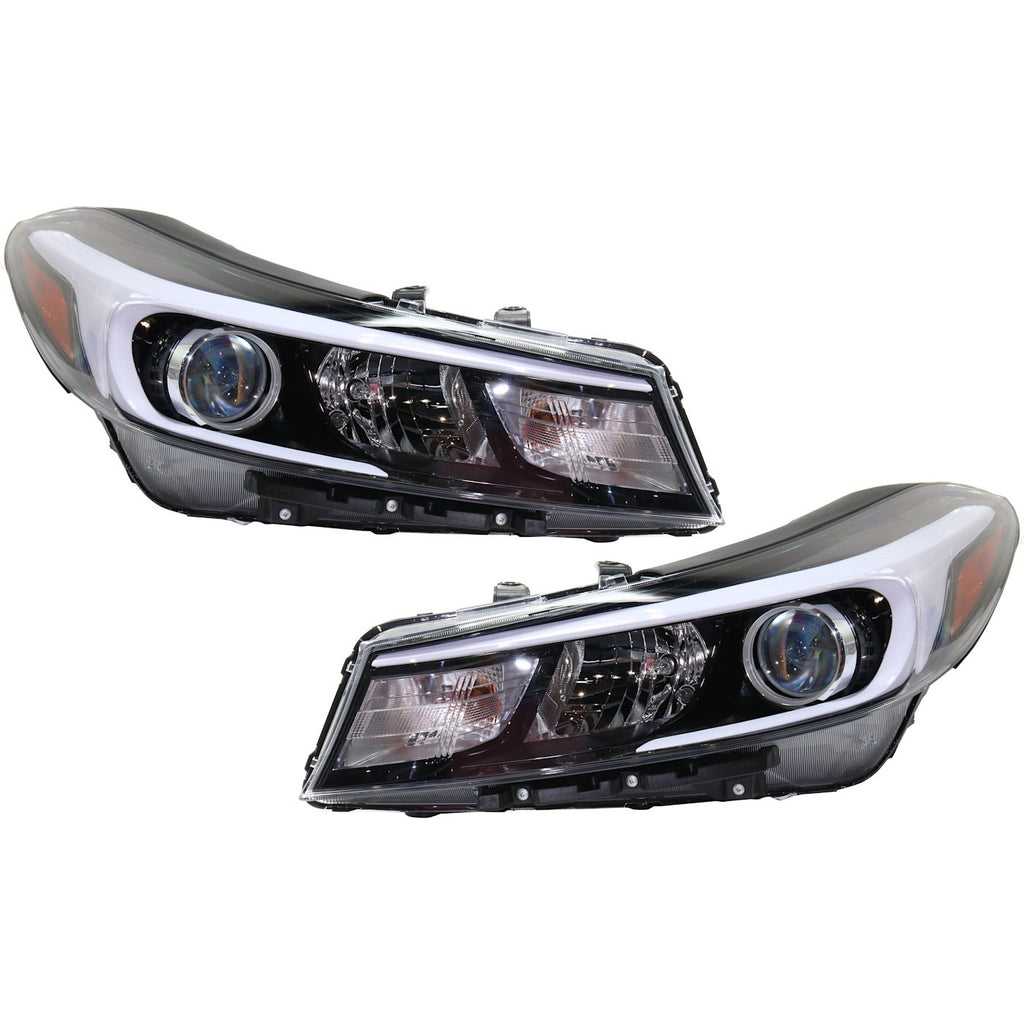 2017-2018 Kia Forte & Forte5 Headlights - Driver & Passenger Side, CAPA Certified (92101B0700)