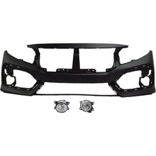Load image into Gallery viewer, 2017-2019 Honda Civic Bumper Cover - Front, Primed (04711TGGA00ZZ)