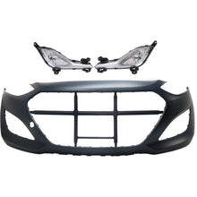 Load image into Gallery viewer, 2013-2017 Hyundai Elantra GT Bumper Cover - Front, CAPA Certified (86511A5000)