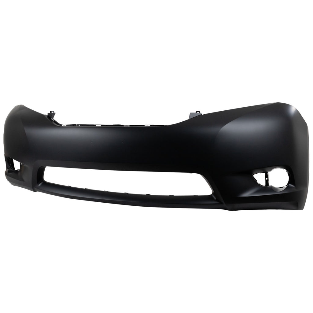 2011-2017 Toyota Sienna Bumper Cover - Front, Primed, CAPA Certified (5211908904)