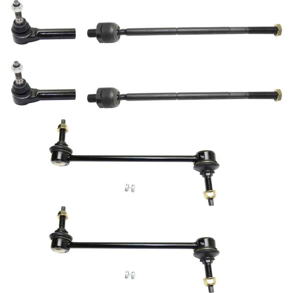 2005-2010 Ford Mustang Suspension Parts - Front, Left & Right, 6-Piece (1880899)