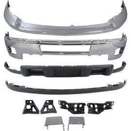 2011-2014 Chevrolet Silverado 2500 HD & Silverado 3500 HD Bumper - Front, Chrome (25883349)