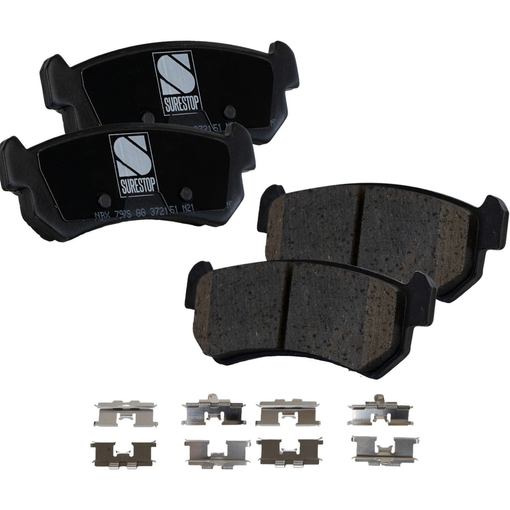 2004-2006 Suzuki Forenza & Reno Brake Pad - Rear, FWD (5550085Z00)