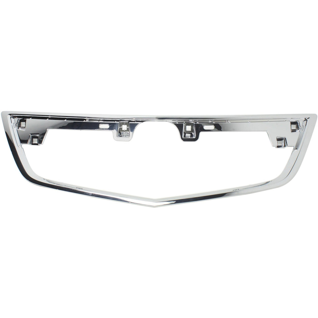 2012-2014 Acura TL Grille Trim - Chrome, CAPA Certified (75105TK4A11)