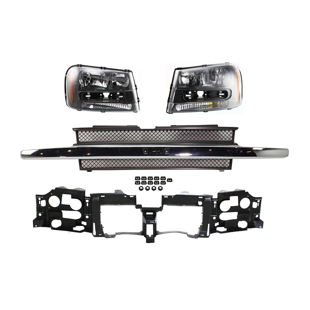 2002-2009 Chevrolet Trailblazer Grille (25970914)