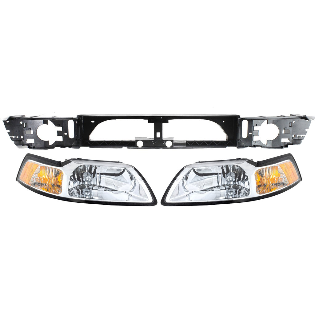 1999-2000 Ford Mustang Headlight (YR3Z13008AA)