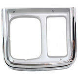 Headlight Door For 1985-1991 Chevrolet G10 G20 GMC G1500 Passenger Side Chrome