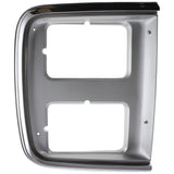 New Head light Headlight Door Headlamp Bezel Dual Passenger Side Chrome Chevy RH