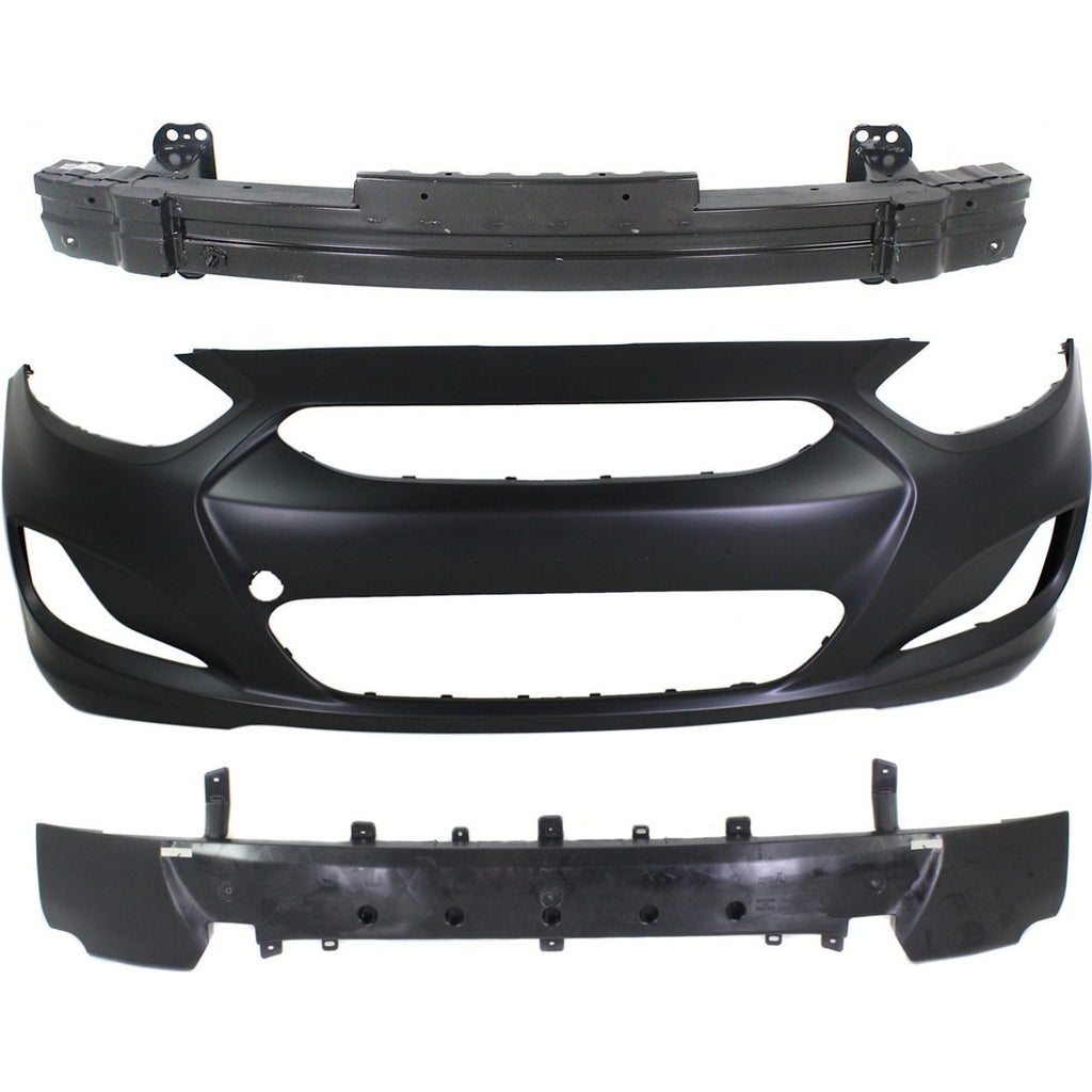 2012-2014 Hyundai Accent Bumper Cover - Front (865111R000)