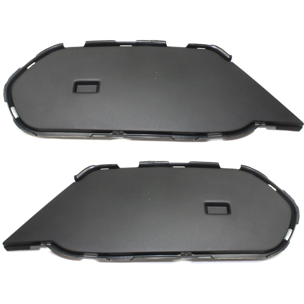 2013-2015 BMW X1 Bumper Grilles - Lower, Textured Black (51112993588)