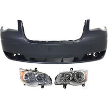 Load image into Gallery viewer, 2008-2010 Chrysler Town &amp; Country Bumper Cover - Front, 3-Piece (1BG23TZZAB)