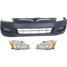 Load image into Gallery viewer, 2003-2005 Honda Accord Bumper Cover - Front, 3-Piece, Coupe (33101SDAA01PFM)