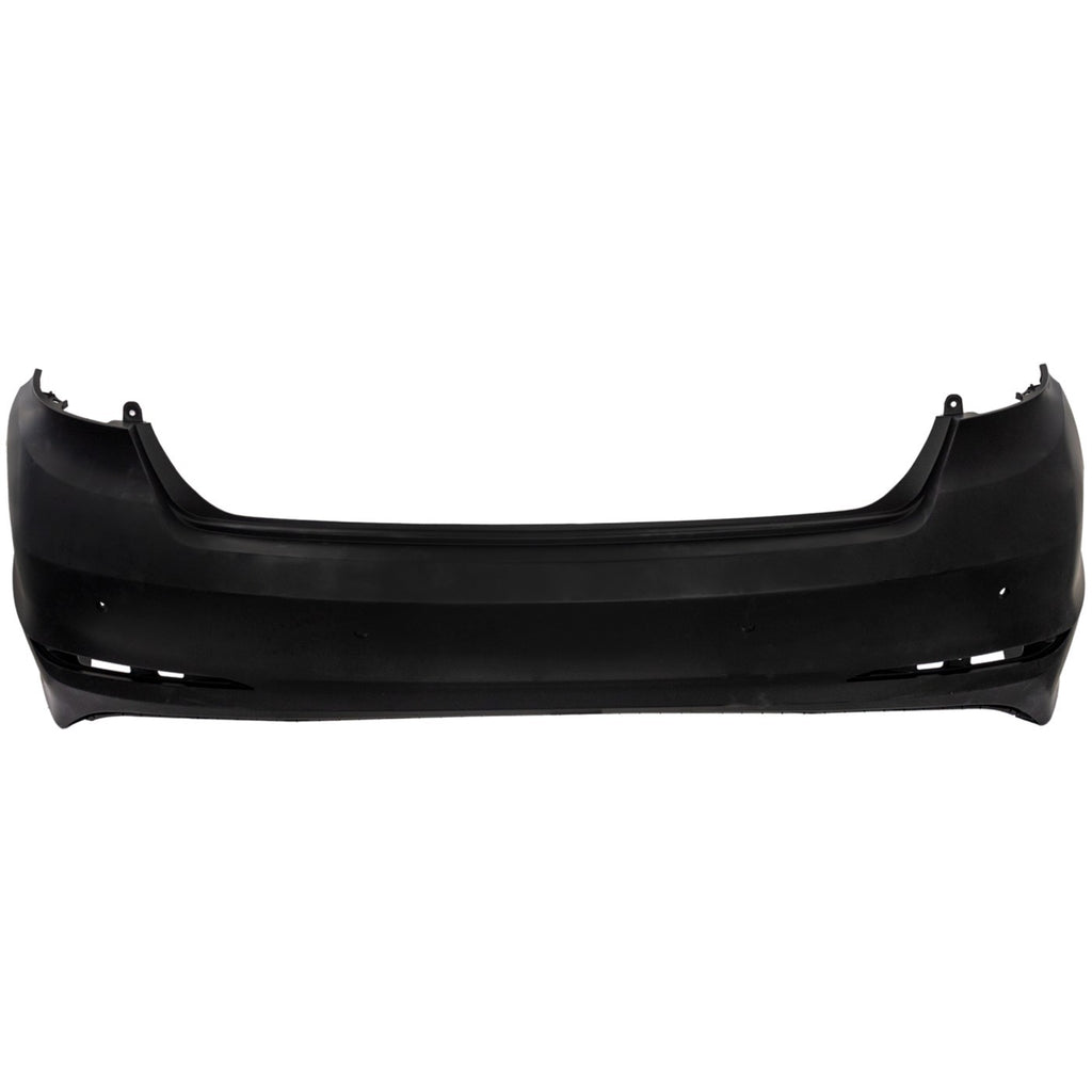 2015-2017 Hyundai Sonata Bumper Cover - Rear, CAPA Certified (86610C2000)