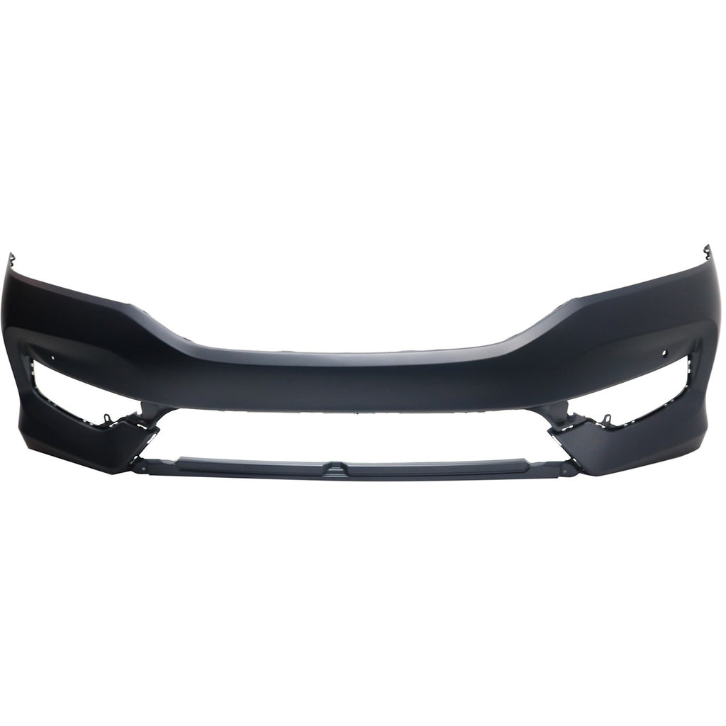 2016-2017 Honda Accord Bumper Cover - Front, Primed, CAPA Certified (71100T2FA70ZZ)