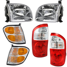 Load image into Gallery viewer, 2004 Toyota Tundra Tail Lights - Halogen, Driver &amp; Passenger Side, w/ Bulbs (815500C040)