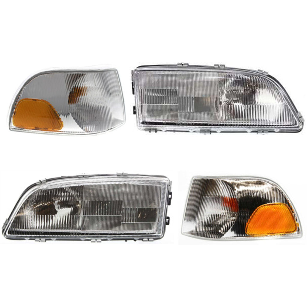 1998-2002 Volvo C70, S70 & V70 Headlight (86284023)