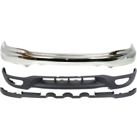 1999-2003 Ford Expedition & F-150 Bumper - Front, Chrome (XL3Z17757AA)
