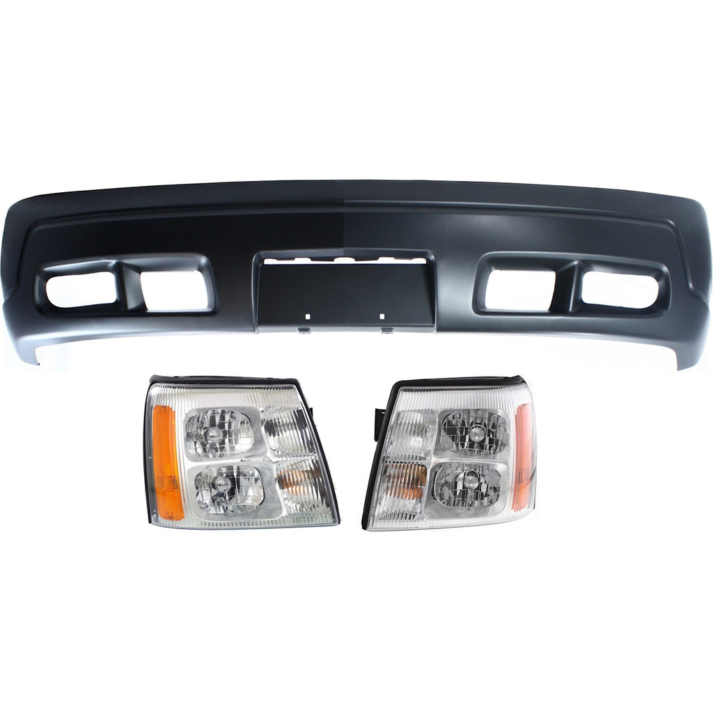 2002 Cadillac Escalade & Escalade EXT Bumper Cover - Front (88937206)