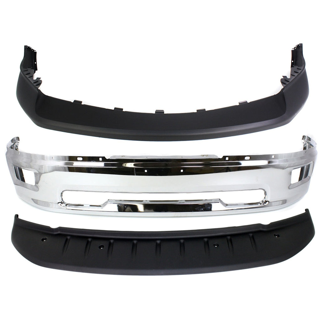 2009-2012 Dodge Ram 1500 & Ram 1500 Bumper Cover - Front, Upper, Textured (68034055AA)