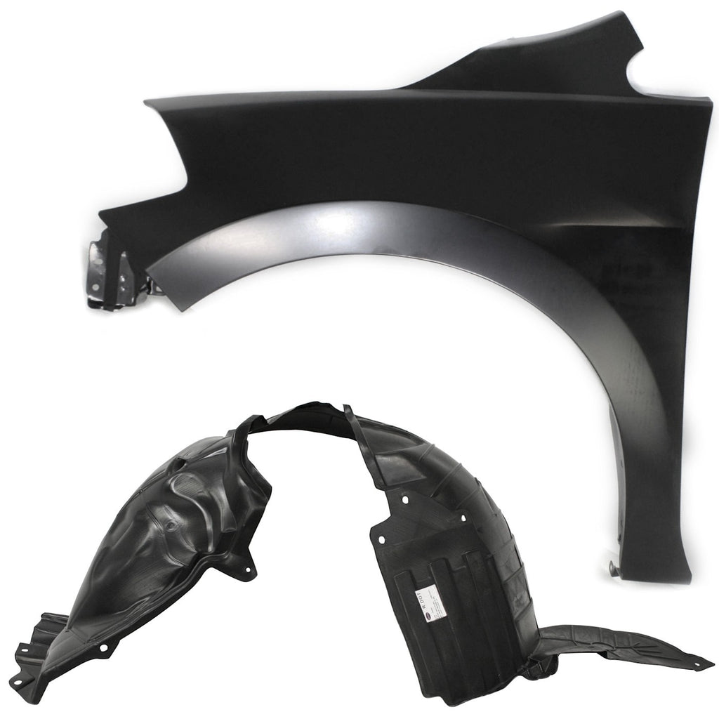 2007-2012 Nissan Versa Fender - Front, Driver Side, Primed (FCA01ZW5MB)