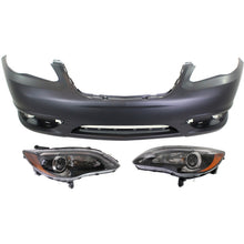 Load image into Gallery viewer, 2011-2014 Chrysler 200 Headlights - Halogen, Driver &amp; Passenger Side (68088066AGPFM)