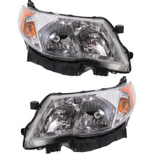 Load image into Gallery viewer, 2009-2013 Subaru Forester Headlights - Left &amp; Right, w/ Bulbs, CAPA Certified (84001SC071)