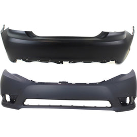 2011-2012 Toyota Avalon Bumper Covers - Front & Rear, CAPA Certified (5211907909)