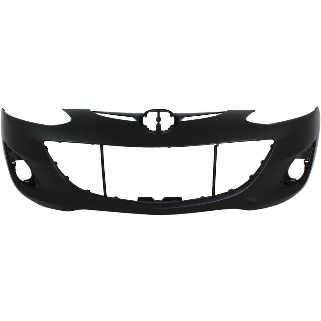 2011-2014 Mazda 2 Bumper Cover - Front, Primed (DR6150031EBB)