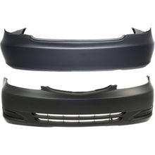 Load image into Gallery viewer, 2002-2004 Toyota Camry Bumper Covers - Front &amp; Rear, CAPA Certified (52119AA904)