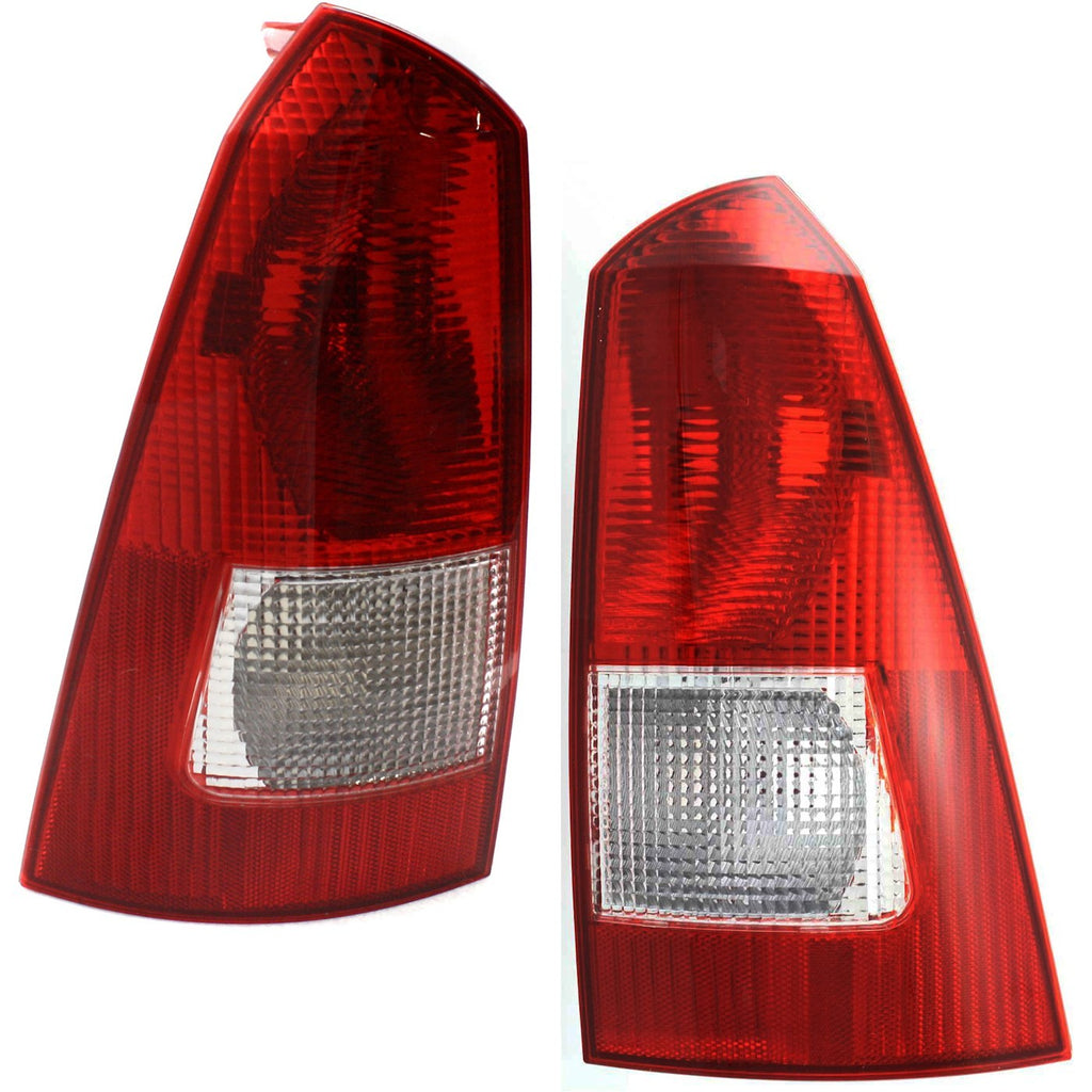 2000-2007 Ford Focus Tail Lights - Halogen, Sedan (1S4Z13404CA)