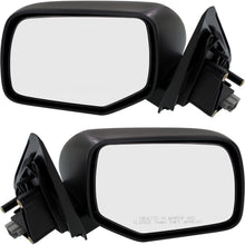 Load image into Gallery viewer, Kool Vue 2008-2012 Ford Escape, Mazda Tribute &amp; Mercury Mariner Mirrors - Left &amp; Right, Black, Manual Folding (9L8Z17682AA)