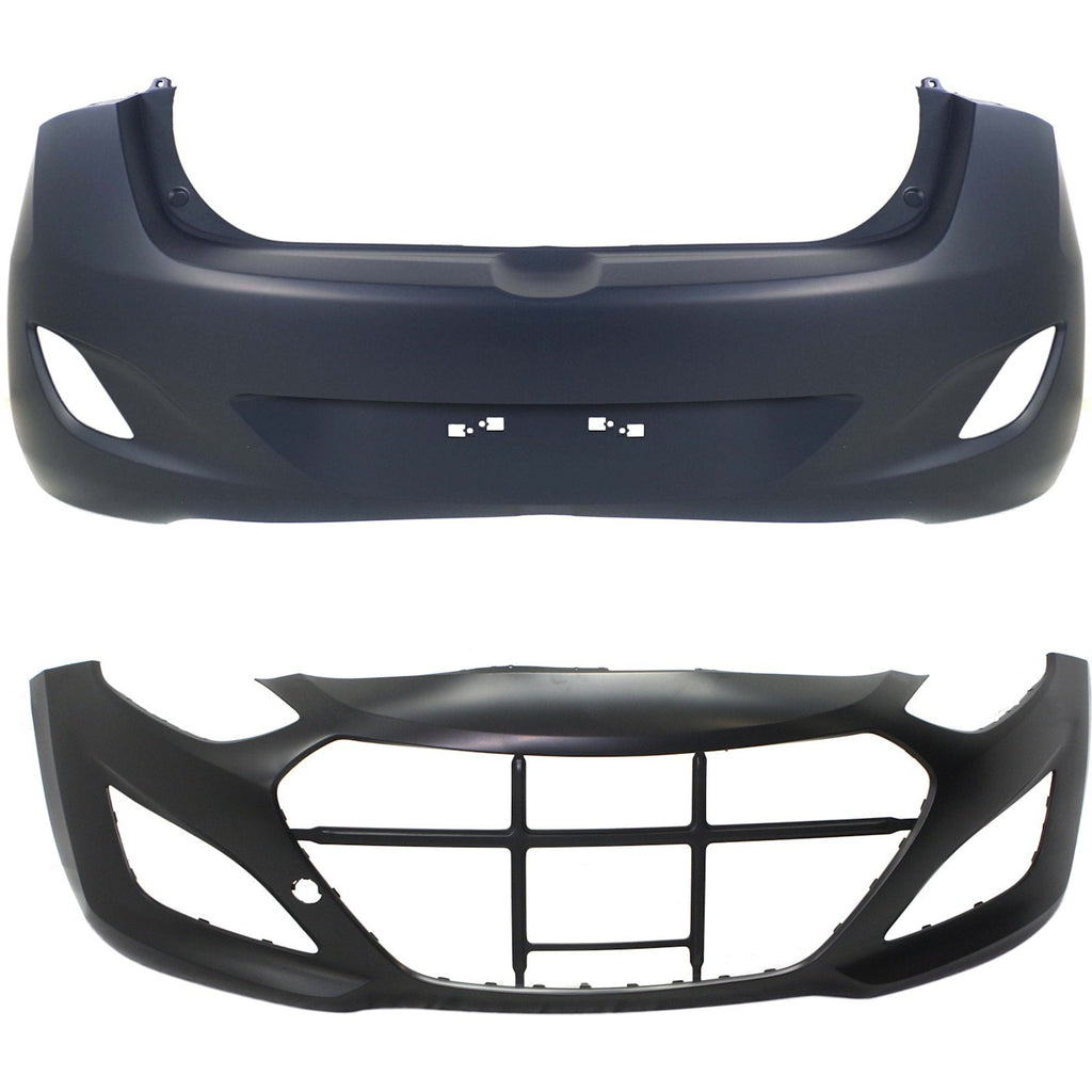 2013-2017 Hyundai Elantra GT Bumper Cover - Front & Rear