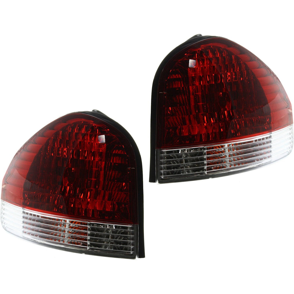 2005-2006 Hyundai Santa Fe Tail Lights - Halogen, w/ Bulbs (9240226500)