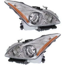Load image into Gallery viewer, 2008-2010 Infiniti G37 Headlights - HID, Driver &amp; Passenger Side, w/ Bulbs (26010JL02B)