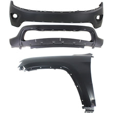 Load image into Gallery viewer, 2014-2016 Jeep Grand Cherokee Bumper Cover - Front (1WL27TZZAC)