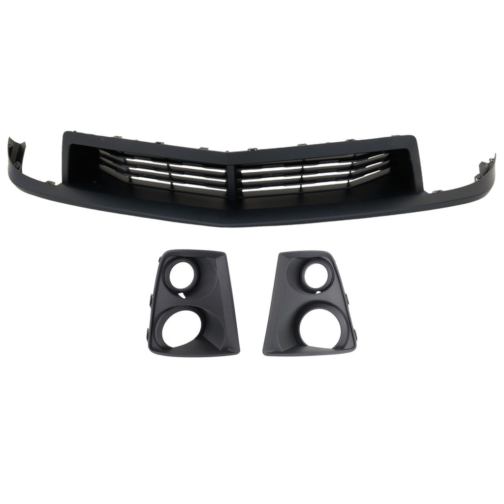 2012-2015 Chevrolet Camaro Bumper Grille - Front, Textured, Coupe (22894223)