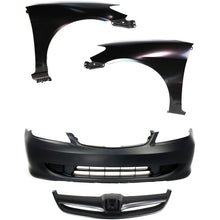 Load image into Gallery viewer, 2004-2005 Honda Civic Bumper Cover - Primed, 4-Piece (04711S5AA91ZZ)