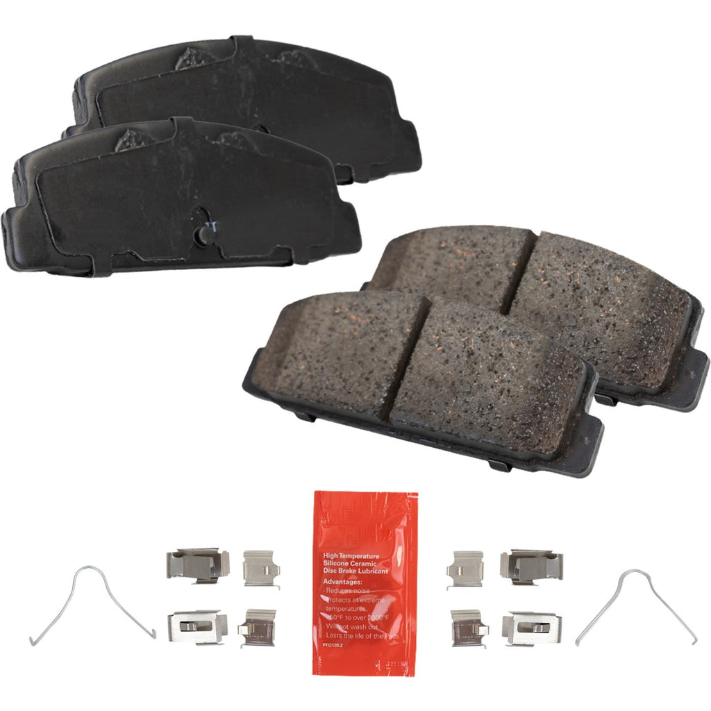 1985-1990 Mazda RX-7 Brake Pad - Rear, FWD (B6Y82643Z)