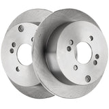 Rear Disc Brake Rotors For 2006-2007 Hyundai Accent With Rear Disc Brake