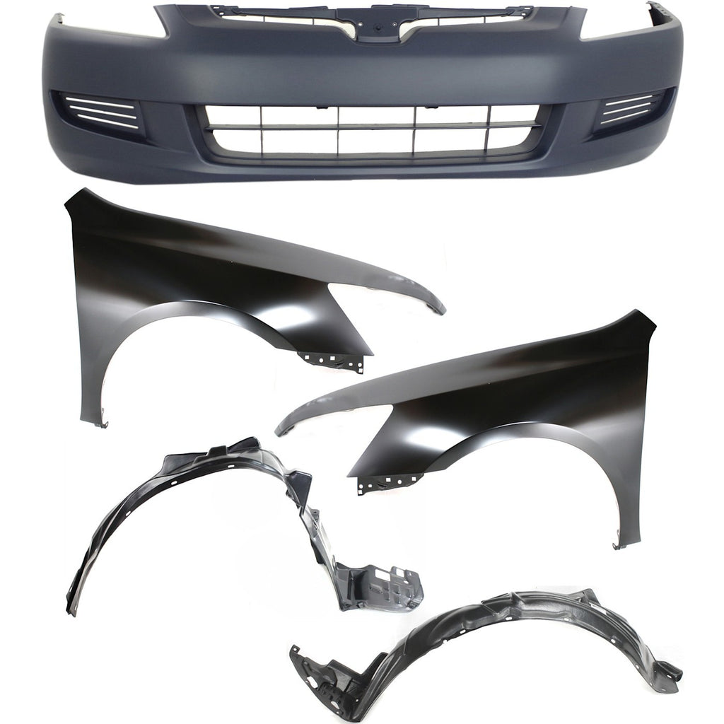 2003-2005 Honda Accord Bumper Cover - Front (04620SDNA90ZZ)